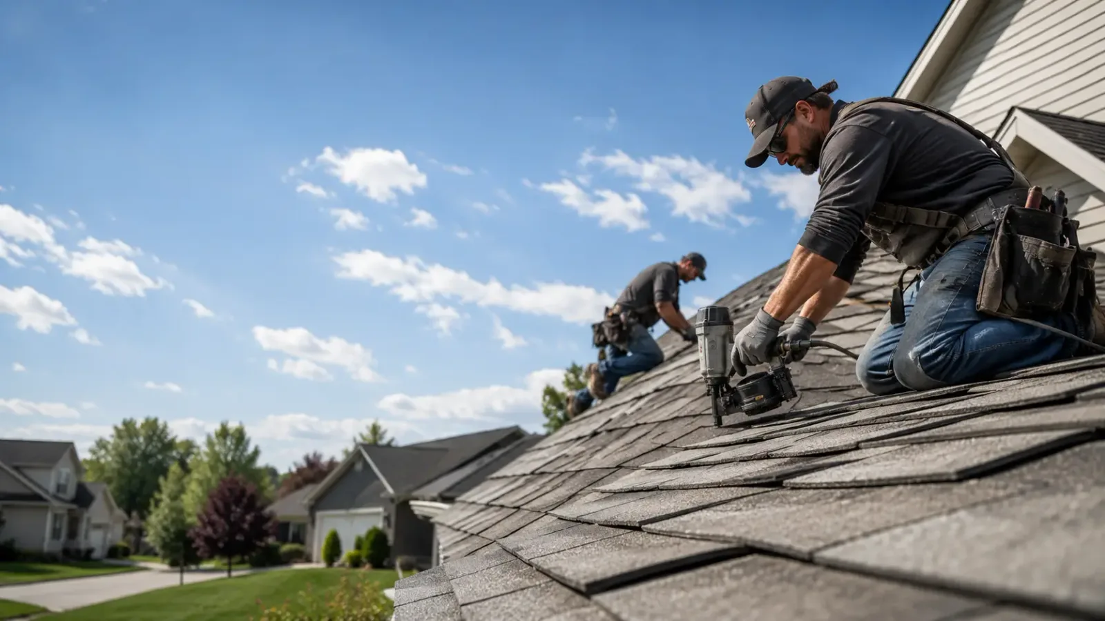 Storm Damage Roof Repair in La Moille, IL near me